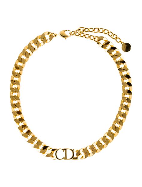 dior chain ketting|christian Dior necklace.